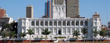 Palais présidentiel López à Asunción, capitale du Paraguay.