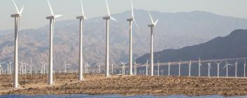 Wind turbines and solar cells
