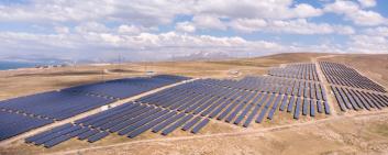 Solar panels in Eastern Turkey