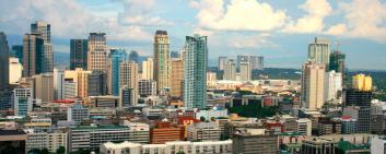 The capital Manila is the economic center of the Philippines